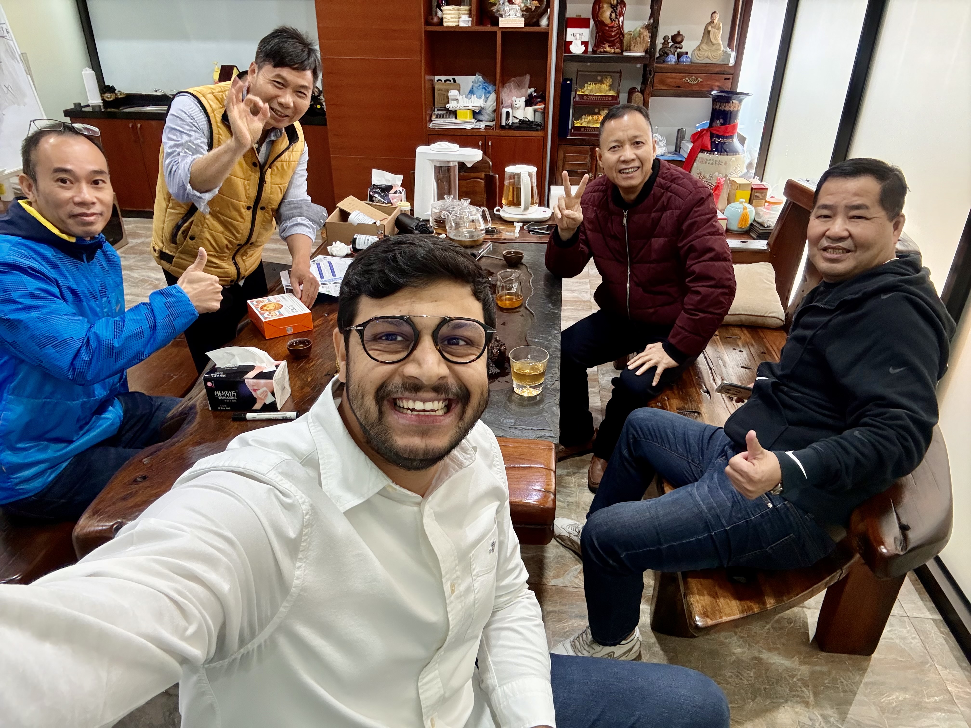 Chúng tôi chào đón khách hàng Ấn Độ của chúng tôi vào ngày Giáng sinh