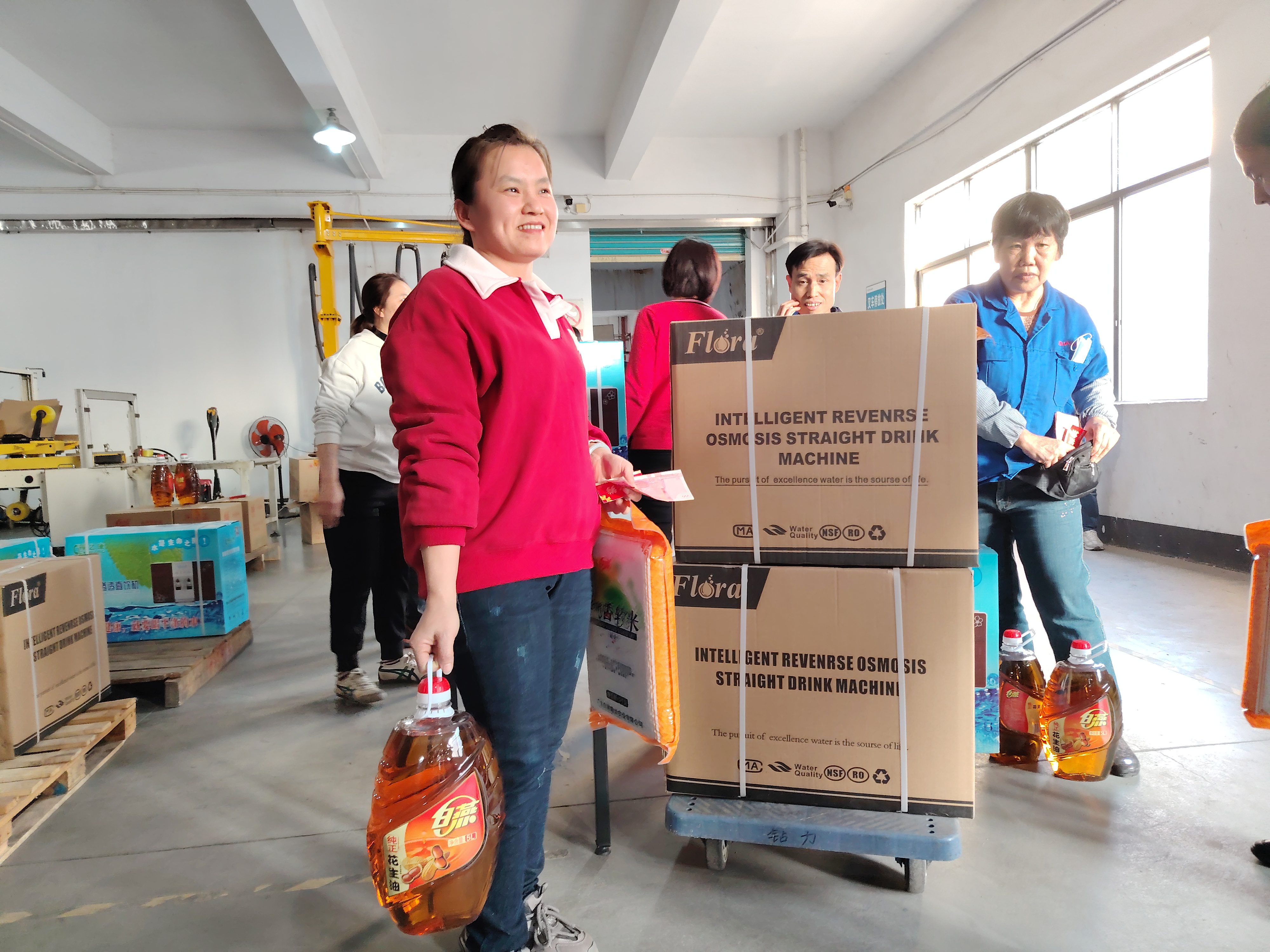 Công ty máy bơm RO của chúng tôi và Ngày lễ kỷ niệm nhà máy cao su của chúng tôi